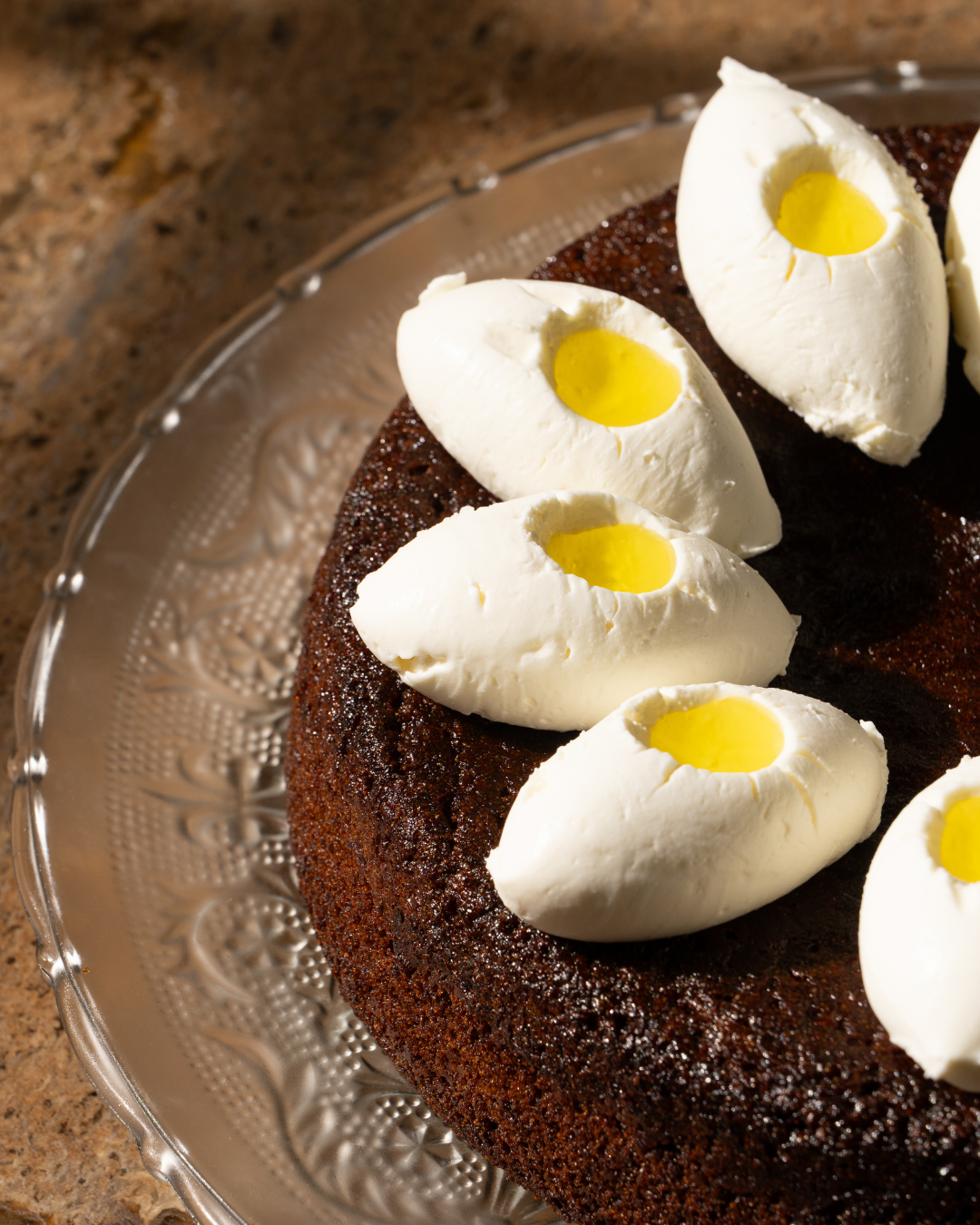 Olive Oil & Polenta Cake