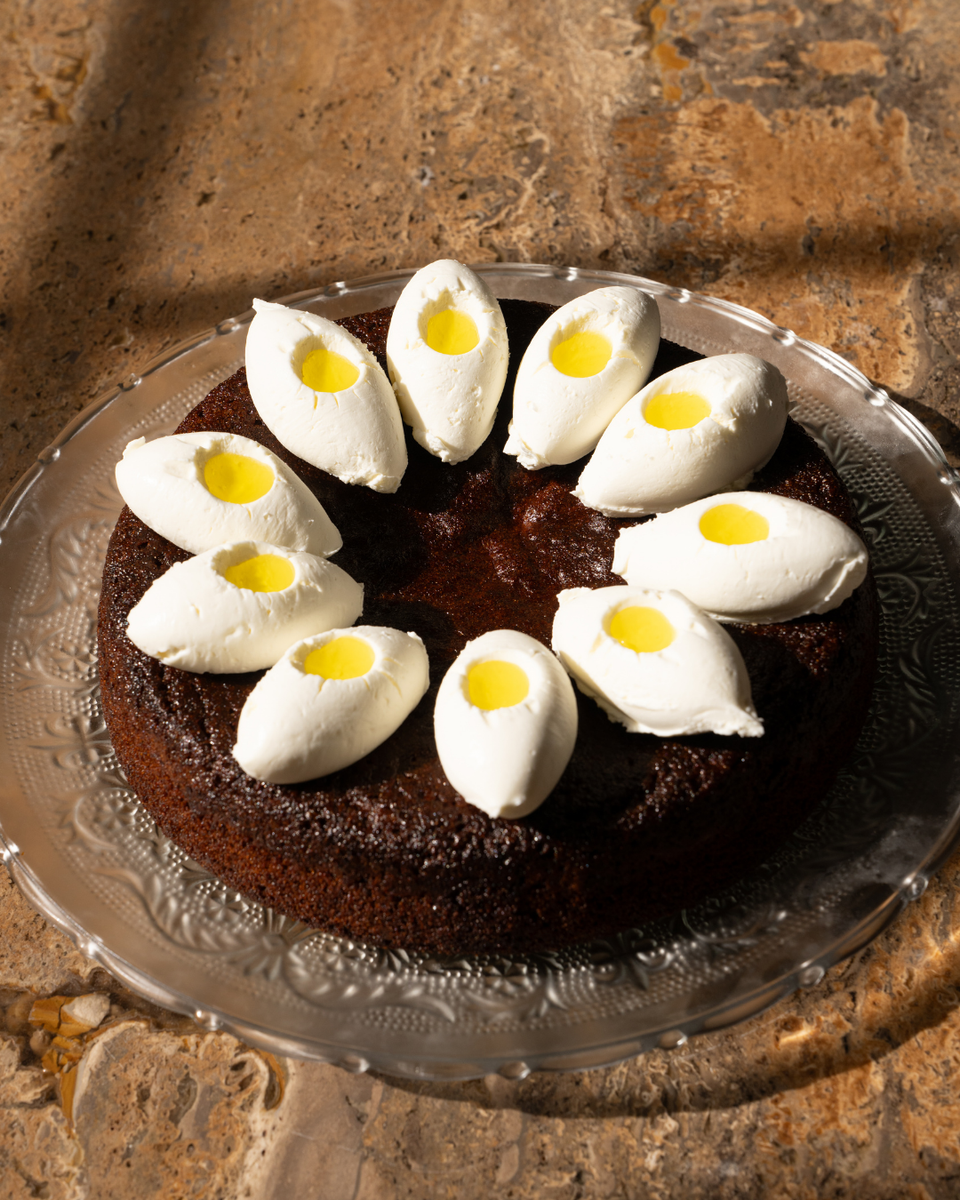 Olive Oil & Polenta Cake