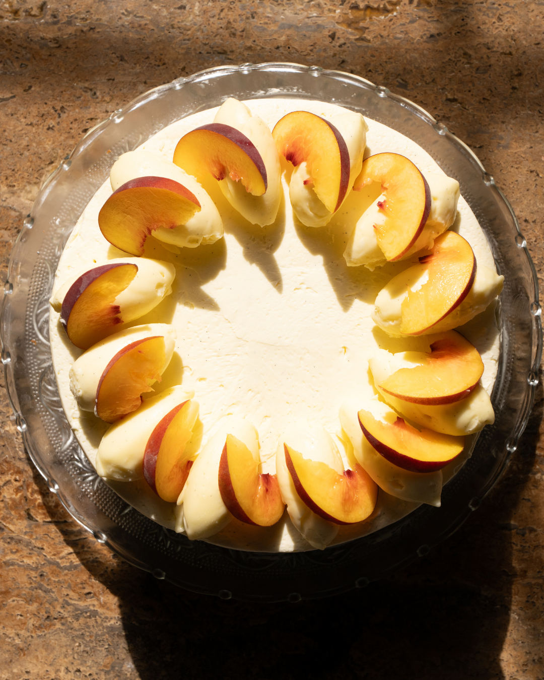 Whole Peach & Jasmine Cake
